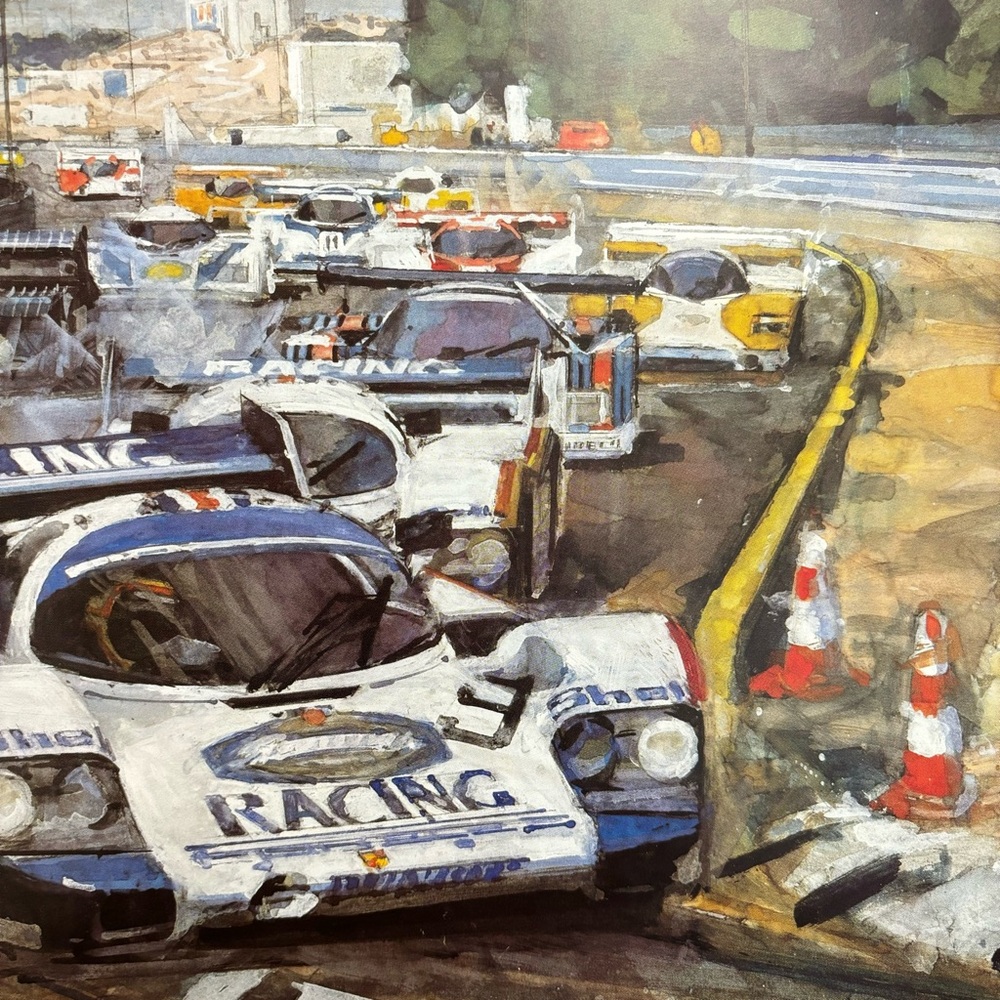 Vintage Limited Edition Racing Posters - Picture 9 of 10